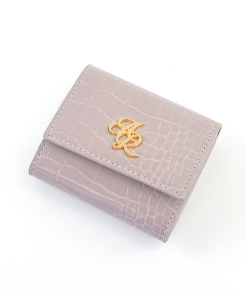 ALTROSE（アルトローズ）の「三つ折り財布 ミニウォレット ボックスコイン クロコ ミニ財布 ジョアンナ（財布・レディース・ピンク/ホワイト/ブラック・FREE）」の21枚目の写真