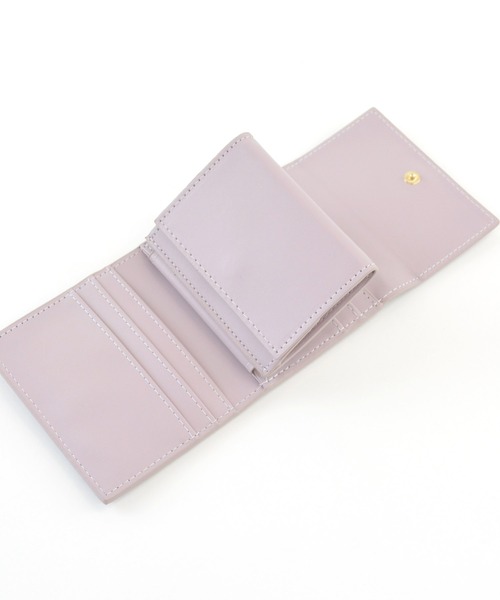 ALTROSE（アルトローズ）の「三つ折り財布 ミニウォレット ボックスコイン クロコ ミニ財布 ジョアンナ（財布・レディース・ピンク/ホワイト/ブラック・FREE）」の13枚目の写真