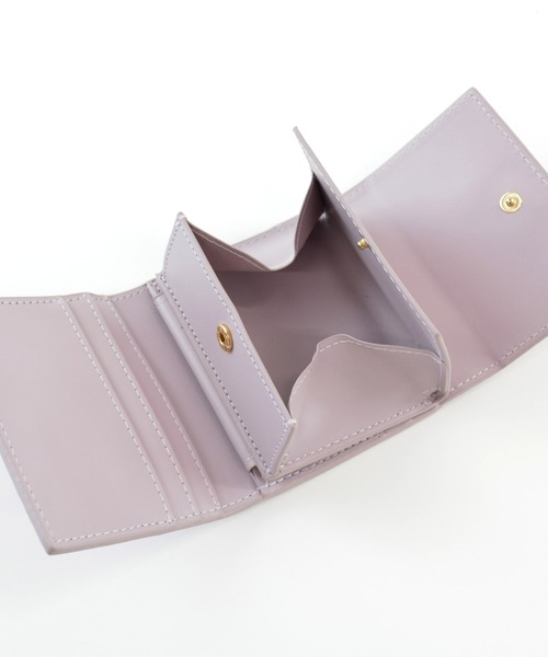 ALTROSE（アルトローズ）の「三つ折り財布 ミニウォレット ボックスコイン クロコ ミニ財布 ジョアンナ（財布・レディース・ピンク/ホワイト/ブラック・FREE）」の16枚目の写真