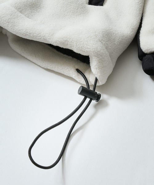 GERRY(ジェリー)の「【GERRY】 ワンポイント ロゴ刺繍 フリース ジャケット(ブルゾン・メンズ・ベージュ/アイボリー/ブラック/グレー・MEDIUM/LARGE/X-LARGE)」の13枚目の写真