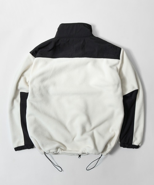 GERRY(ジェリー)の「【GERRY】 ワンポイント ロゴ刺繍 フリース ジャケット(ブルゾン・メンズ・ベージュ/アイボリー/ブラック/グレー・MEDIUM/LARGE/X-LARGE)」の17枚目の写真