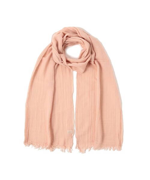 B:MING by BEAMS(ビーミングバイビームス)の「B:MING by BEAMS / コットンストール(ストール/ショール・レディース・ピンク/ライトグレー/ベージュ・ONE SIZE)」の3枚目の写真