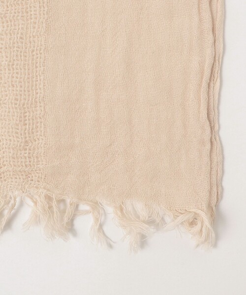 B:MING by BEAMS(ビーミングバイビームス)の「B:MING by BEAMS / コットンストール(ストール/ショール・レディース・ピンク/ライトグレー/ベージュ・ONE SIZE)」の7枚目の写真