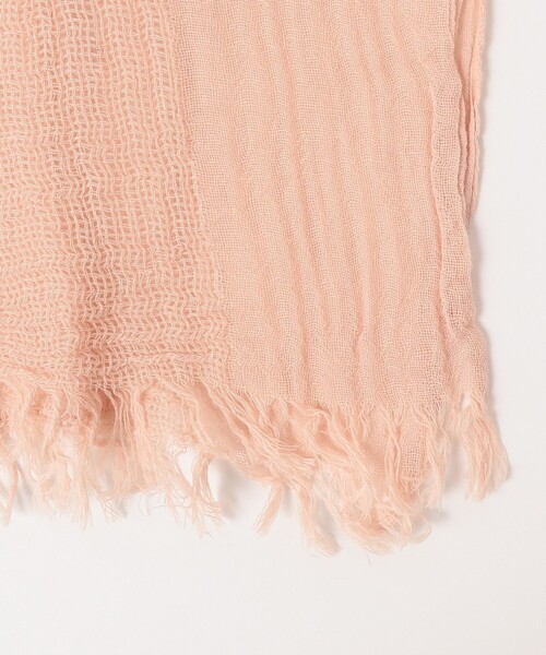 B:MING by BEAMS(ビーミングバイビームス)の「B:MING by BEAMS / コットンストール(ストール/ショール・レディース・ピンク/ライトグレー/ベージュ・ONE SIZE)」の9枚目の写真