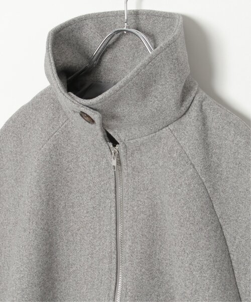 VENCEEXCHANGE（ヴァンスエクスチェンジ）の「フェイクウールポンチョコート（ポンチョ・レディース・ブラウン/ブラック/グレー・FREE）」の6枚目の写真