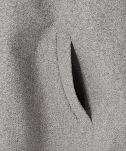 VENCEEXCHANGE（ヴァンスエクスチェンジ）の「フェイクウールポンチョコート（ポンチョ・レディース・ブラウン/ブラック/グレー・FREE）」の9枚目の写真