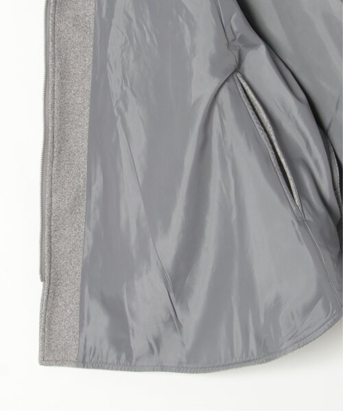 VENCEEXCHANGE（ヴァンスエクスチェンジ）の「フェイクウールポンチョコート（ポンチョ・レディース・ブラウン/ブラック/グレー・FREE）」の12枚目の写真