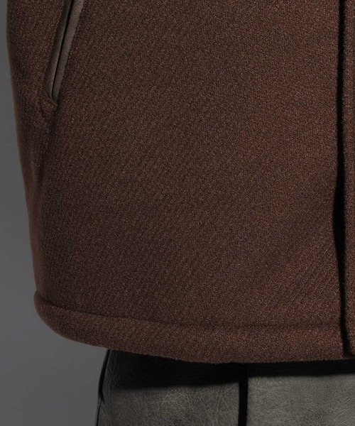 HARE（ハレ）の「【HARE×hxcyyd】ワッペンスタジャン(HARE)（スタジャン・メンズ・ブラウン/ブラック・SMALL/MEDIUM）」の17枚目の写真