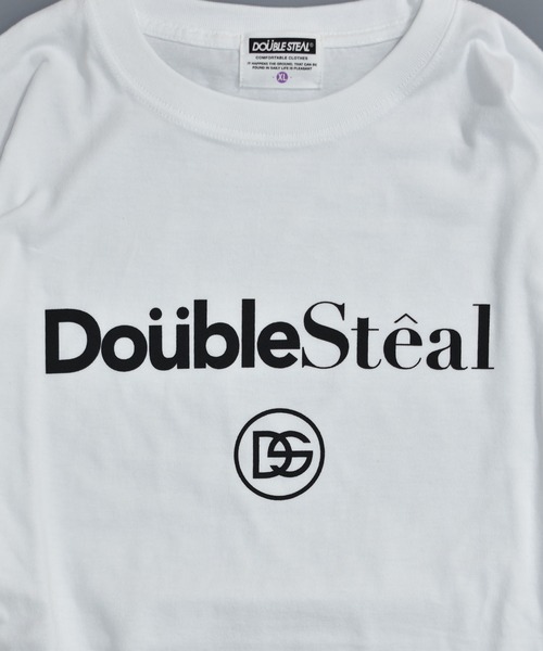 DOUBLE STEAL(ダブルスティール)の「DS & サークルロゴ 長袖Tシャツ(Tシャツ/カットソー・メンズ・ブラック/ライトグリーン/ホワイト・MEDIUM/LARGE/X-LARGE)」の8枚目の写真