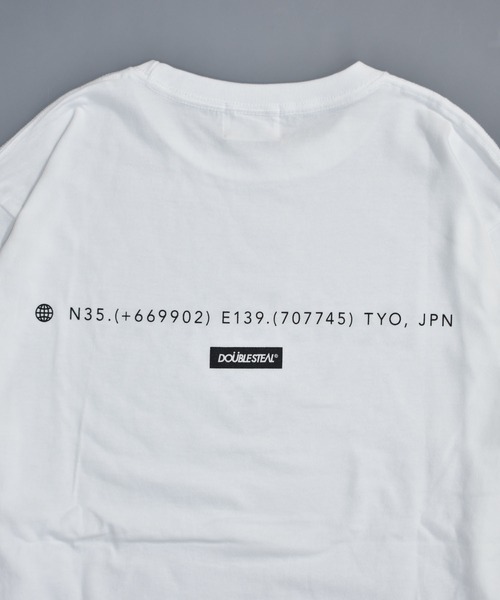 DOUBLE STEAL(ダブルスティール)の「DS & サークルロゴ 長袖Tシャツ(Tシャツ/カットソー・メンズ・ブラック/ライトグリーン/ホワイト・MEDIUM/LARGE/X-LARGE)」の4枚目の写真