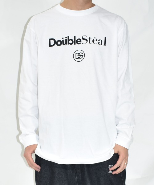 DOUBLE STEAL(ダブルスティール)の「DS & サークルロゴ 長袖Tシャツ(Tシャツ/カットソー・メンズ・ブラック/ライトグリーン/ホワイト・MEDIUM/LARGE/X-LARGE)」の9枚目の写真