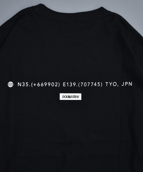DOUBLE STEAL(ダブルスティール)の「DS & サークルロゴ 長袖Tシャツ(Tシャツ/カットソー・メンズ・ブラック/ライトグリーン/ホワイト・MEDIUM/LARGE/X-LARGE)」の16枚目の写真