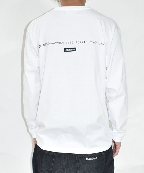 DOUBLE STEAL(ダブルスティール)の「DS & サークルロゴ 長袖Tシャツ(Tシャツ/カットソー・メンズ・ブラック/ライトグリーン/ホワイト・MEDIUM/LARGE/X-LARGE)」の5枚目の写真