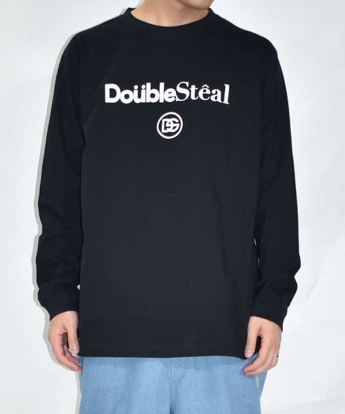 DOUBLE STEAL(ダブルスティール)の「DS & サークルロゴ 長袖Tシャツ(Tシャツ/カットソー・メンズ・ブラック/ライトグリーン/ホワイト・MEDIUM/LARGE/X-LARGE)」の11枚目の写真