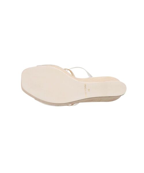 MERCURYDUO（マーキュリーデュオ）の「ウッド調クリアチューブウェッジサンダル（サンダル・レディース・ブラック/クリア/ブラウン/グレー・38/36）」の19枚目の写真