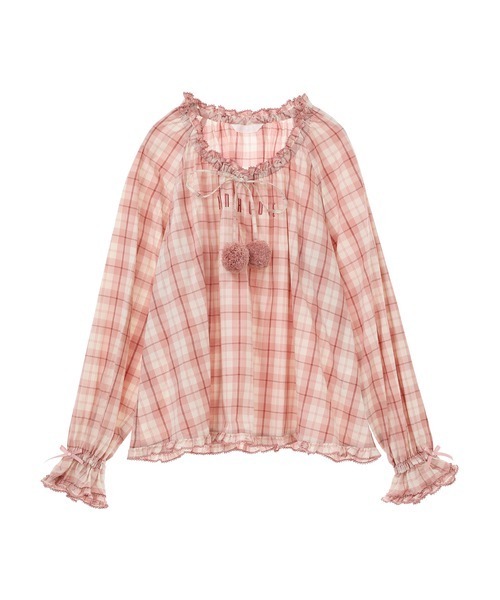PINK HOUSE（ピンクハウス）の「オリジナルチェックブラウス（シャツ