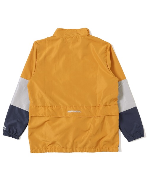KRIFF MAYER Kid's Collection（クリフメイヤーキッズコレクション）の「バッグタブルジャケット（ナイロンジャケット・キッズ・チャコール/オレンジ/グレー/ブラウン・120/140/160/130/150/170）」の19枚目の写真