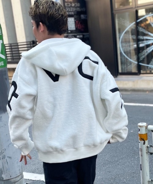 コラボ【RVCA×AZUL】FAKE フーディー★セットアップでも◎ コラボ【RVCA×AZUL】FAKE フーディー☆セットアップでも◎ (RVCA