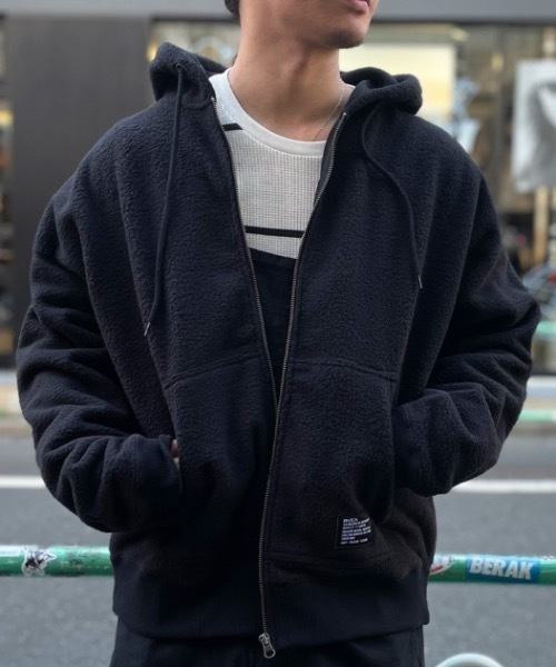 コラボ【RVCA×AZUL】FAKE フーディー★セットアップでも◎ コラボ【RVCA×AZUL】FAKE フーディー☆セットアップでも◎ (RVCA