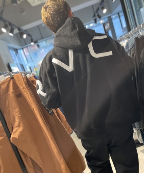コラボ【RVCA×AZUL】FAKE フーディー★セットアップでも◎ コラボ【RVCA×AZUL】FAKE フーディー☆セットアップでも◎ (RVCA