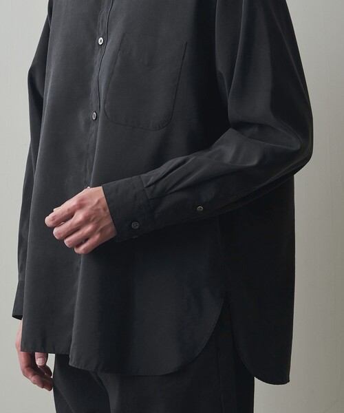 定価1.7万 シルク混 steven alan レギュラーカラーシャツ M 特価 Steven Alan（スティーブンアラン）の「＜Steven Alan＞ シルク