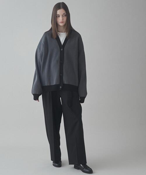 LUCY（ルーシー）の「LUCY/クリアライトリバーシブルカーディガン（カーディガン/ボレロ・メンズ・グレー/ダークグレー/ブラック/ホワイト・MEDIUM/LARGE）」の12枚目の写真