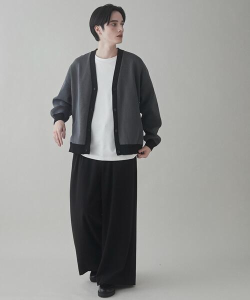 LUCY（ルーシー）の「LUCY/クリアライトリバーシブルカーディガン（カーディガン/ボレロ・メンズ・グレー/ダークグレー/ブラック/ホワイト・MEDIUM/LARGE）」の11枚目の写真