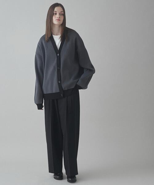 LUCY（ルーシー）の「LUCY/クリアライトリバーシブルカーディガン（カーディガン/ボレロ・メンズ・グレー/ダークグレー/ブラック/ホワイト・MEDIUM/LARGE）」の13枚目の写真