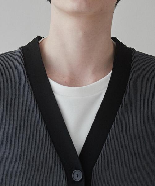 LUCY（ルーシー）の「LUCY/クリアライトリバーシブルカーディガン（カーディガン/ボレロ・メンズ・グレー/ダークグレー/ブラック/ホワイト・MEDIUM/LARGE）」の18枚目の写真