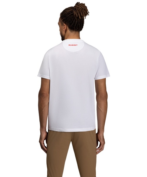 Mammut(マムート)の「QD ロゴ プリント Tシャツ アジアンフィット メン / QD Logo Print T-Shirt AF Men(Tシャツ/カットソー・メンズ・ホワイト/ブラック/ミント・MEDIUM/LARGE/X-LARGE)」の12枚目の写真