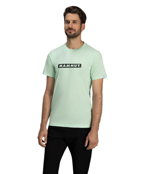 Mammut(マムート)の「QD ロゴ プリント Tシャツ アジアンフィット メン / QD Logo Print T-Shirt AF Men(Tシャツ/カットソー・メンズ・ホワイト/ブラック/ミント・MEDIUM/LARGE/X-LARGE)」の13枚目の写真