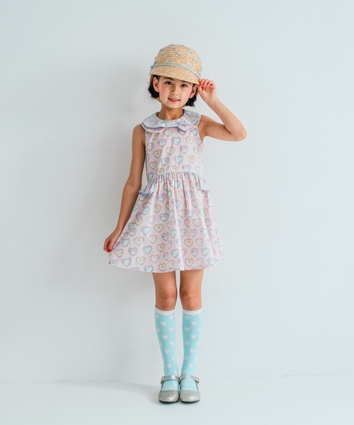fafa(フェフェ)の「LOLA MAY | ストローハット(ハット・キッズ・ラベンダー/サックスブルー・MEDIUM/LARGE)」の4枚目の写真