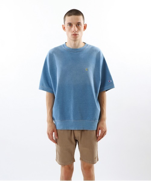 Champion(チャンピオン)の「【Champion/チャンピオン】メンズ メンズカジュアル ショートスリーブクルーネックスウェットシャツ(スウェット・メンズ・ブルー系その他/ブルー系その他2・X-LARGE/LARGE/MEDIUM)」の3枚目の写真