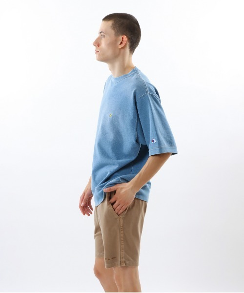 Champion(チャンピオン)の「【Champion/チャンピオン】メンズ メンズカジュアル ショートスリーブクルーネックスウェットシャツ(スウェット・メンズ・ブルー系その他/ブルー系その他2・X-LARGE/LARGE/MEDIUM)」の4枚目の写真