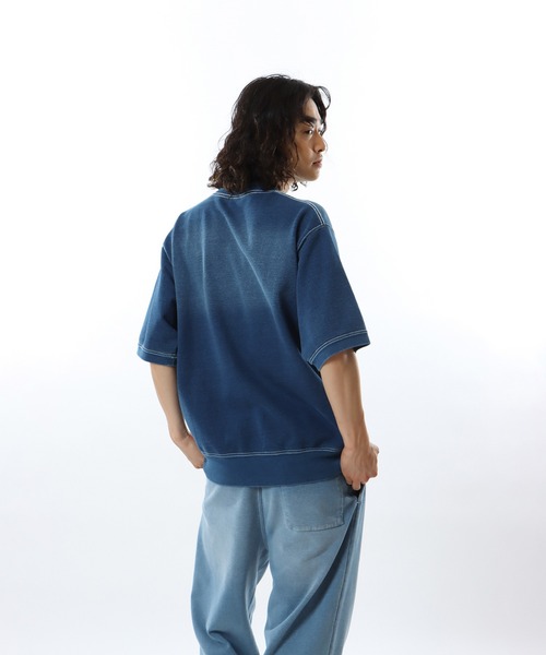 Champion(チャンピオン)の「【Champion/チャンピオン】メンズ メンズカジュアル ショートスリーブクルーネックスウェットシャツ(スウェット・メンズ・ブルー系その他/ブルー系その他2・X-LARGE/LARGE/MEDIUM)」の16枚目の写真