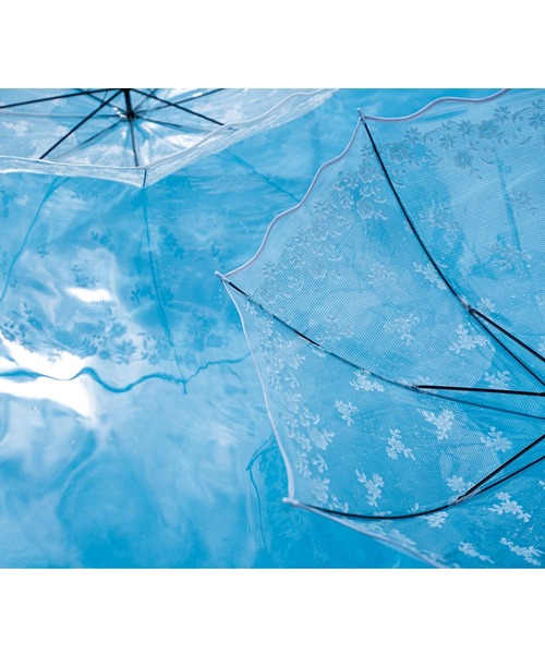 Wpc.（ダブリュピーシー）の「［ビニール傘］レース風アンブレラ（長傘