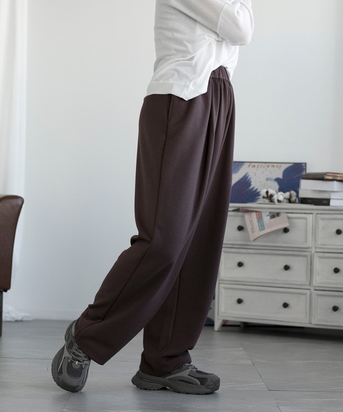 aimoha（アイモハ）の「ウエストゴムスウェットパンツ（スウェットパンツ・レディース・ブラック/ブラウン/ダークグレー・SMALL/MEDIUM/LARGE）」の9枚目の写真