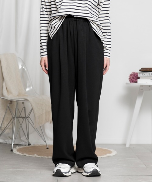 aimoha（アイモハ）の「ウエストゴムスウェットパンツ（スウェットパンツ・レディース・ブラック/ブラウン/ダークグレー・SMALL/MEDIUM/LARGE）」の16枚目の写真