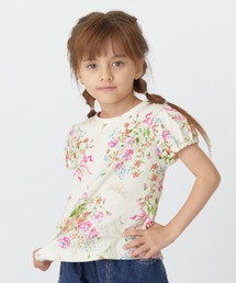 HAKKA KIDS | ティアラフラワープリントTシャツセット(Tシャツ/カットソー)