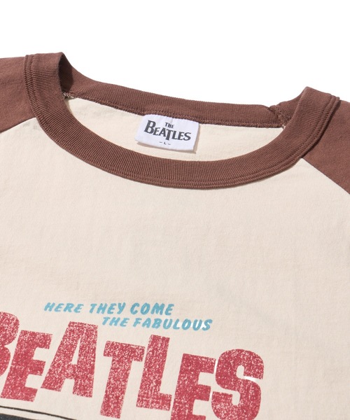 The Beatles(ザビートルズ)の「【THE BEATLES/ザ ビートルズ】ツアーフォトプリントラグランスリーブTシャツ/バックプリント(Tシャツ/カットソー・レディース・チャコールグレー/オフホワイト/ホワイト/ダークグレー/ホワイト系1・MEDIUM/X-LARGE/LARGE)」の14枚目の写真