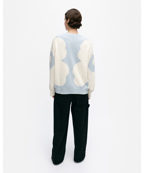marimekko（マリメッコ）の「Heijastus Unikko / Arkki knitted cotton  