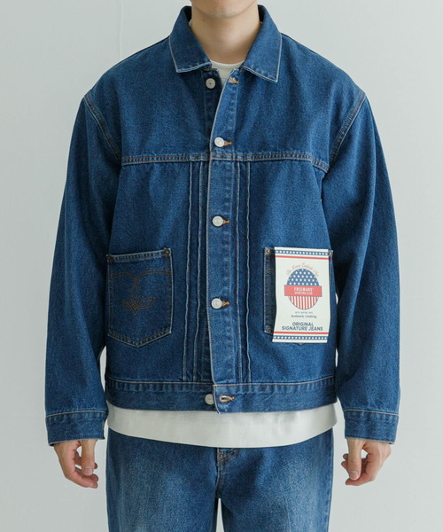 FREEMANS SPORTING CLUB（フリーマンズ スポーティング クラブ）の「FREEMANS SPORTING CLUB　LONGRIDGE JEAN JACKET（デニムジャケット・メンズ・ブルー系その他・MEDIUM/LARGE/SMALL）」の2枚目の写真