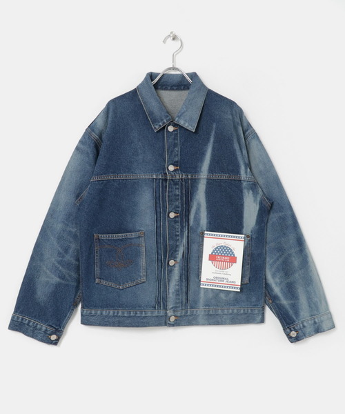 FREEMANS SPORTING CLUB（フリーマンズ スポーティング クラブ）の「FREEMANS SPORTING CLUB　LONGRIDGE JEAN JACKET（デニムジャケット・メンズ・ブルー系その他・MEDIUM/LARGE/SMALL）」の5枚目の写真
