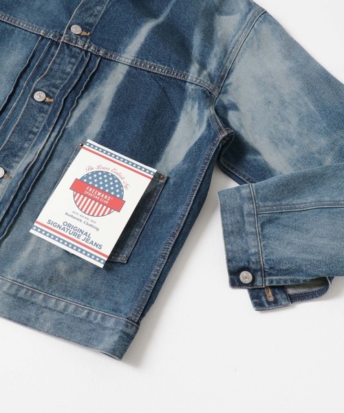 FREEMANS SPORTING CLUB（フリーマンズ スポーティング クラブ）の「FREEMANS SPORTING CLUB　LONGRIDGE JEAN JACKET（デニムジャケット・メンズ・ブルー系その他・MEDIUM/LARGE/SMALL）」の6枚目の写真