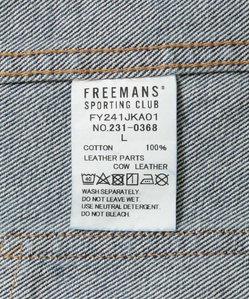 FREEMANS SPORTING CLUB（フリーマンズ スポーティング クラブ）の「FREEMANS SPORTING CLUB　LONGRIDGE JEAN JACKET（デニムジャケット・メンズ・ブルー系その他・MEDIUM/LARGE/SMALL）」の11枚目の写真