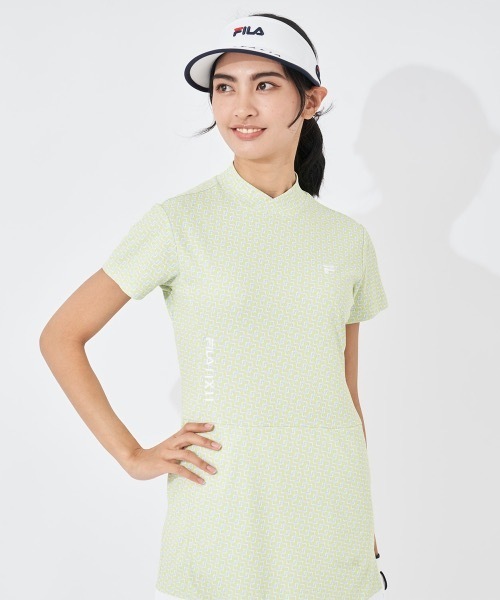 【セール】【FILA GOLF/フィラゴルフ】レディースモックネックワンピース ゴルフ（ワンピース）｜FILA GOLF（フィラゴルフ ）