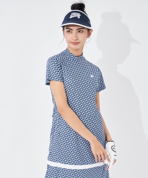 【セール】【FILA GOLF/フィラゴルフ】レディースモックネックワンピース ゴルフ（ワンピース）｜FILA GOLF（フィラゴルフ ）