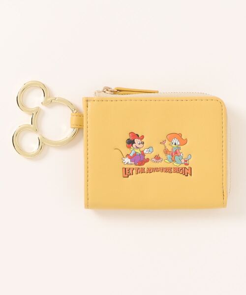 Disney（ディズニー）の「ディズニー　レトロアートフラグメントケース（財布・レディース・イエロー/ピンク/ホワイト・FREE）」の8枚目の写真