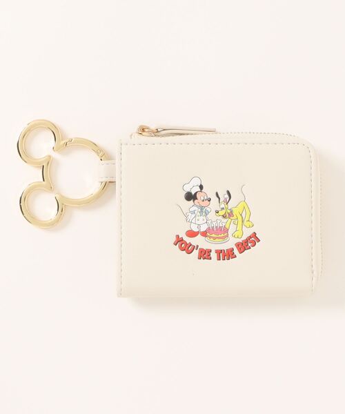 Disney（ディズニー）の「ディズニー　レトロアートフラグメントケース（財布・レディース・イエロー/ピンク/ホワイト・FREE）」の7枚目の写真