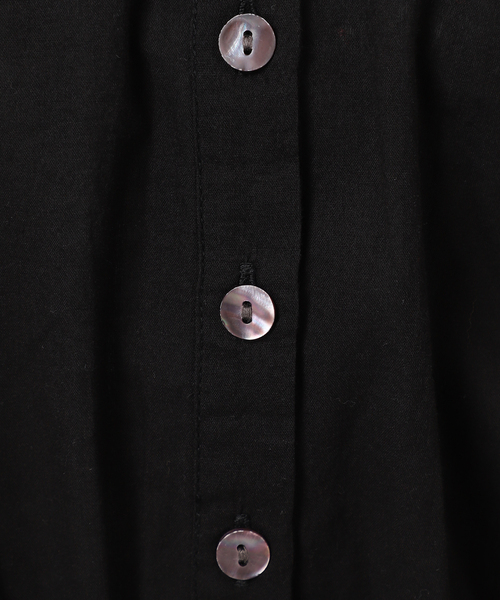 ピンタックレースショートブラウス（シャツ/ブラウス）｜OUTDOOR